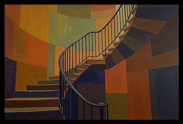 Spiral Journey Through Color