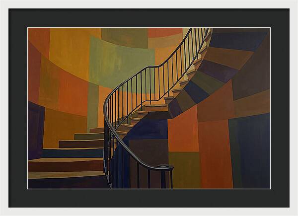 Spiral Journey Through Color
