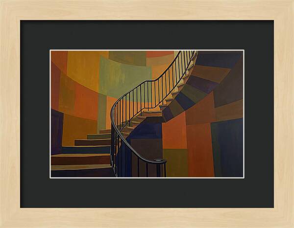 Spiral Journey Through Color