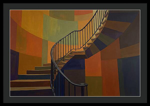 Spiral Journey Through Color