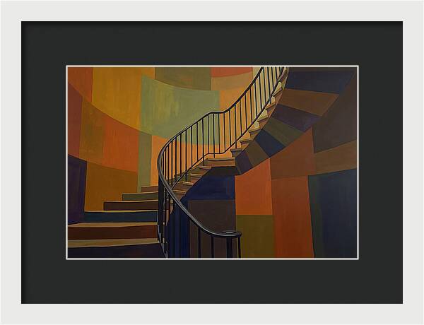 Spiral Journey Through Color