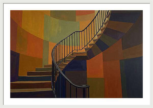 Spiral Journey Through Color