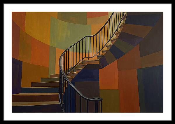 Spiral Journey Through Color