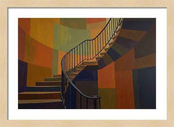 Spiral Journey Through Color