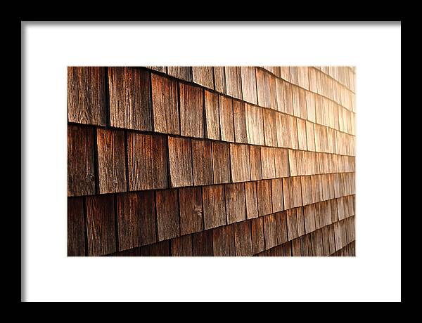 Split Cedar Shingle Wall
