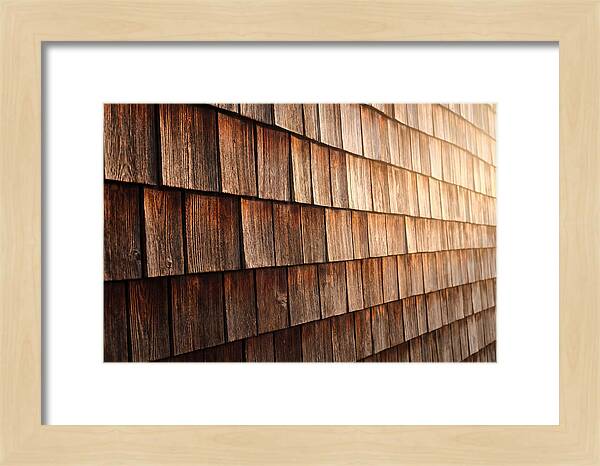 Split Cedar Shingle Wall