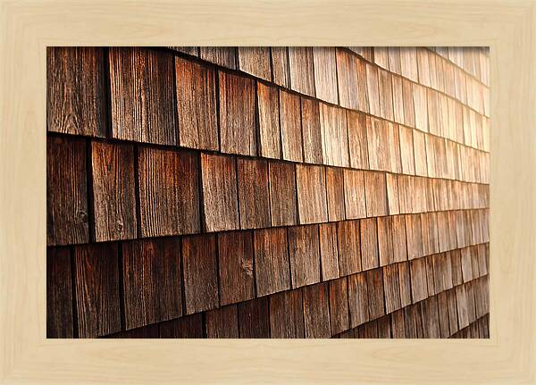 Split Cedar Shingle Wall