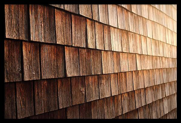 Split Cedar Shingle Wall