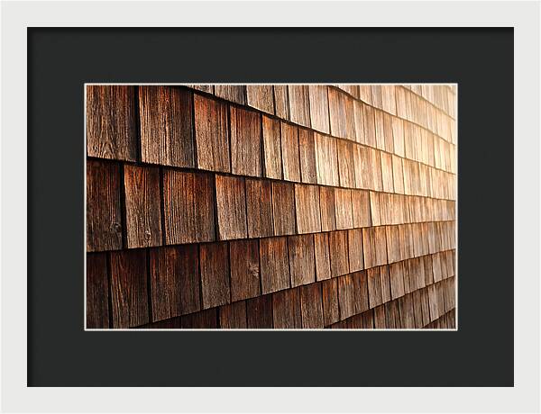 Split Cedar Shingle Wall