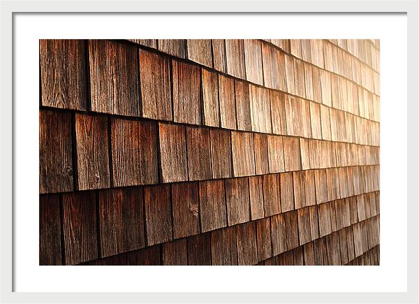 Split Cedar Shingle Wall