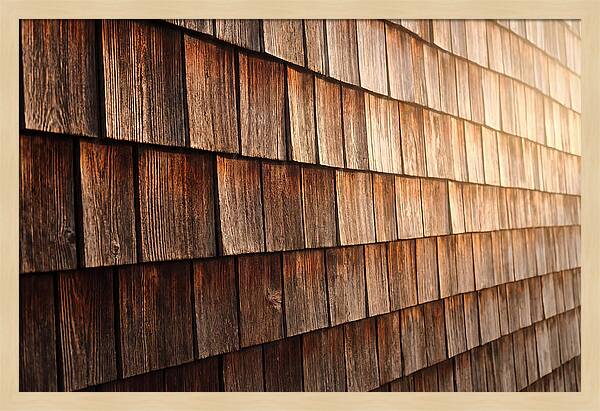 Split Cedar Shingle Wall