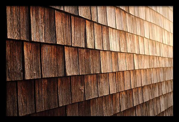 Split Cedar Shingle Wall