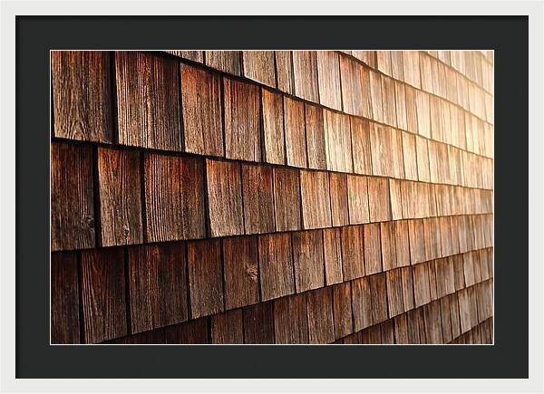 Split Cedar Shingle Wall