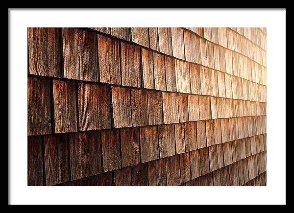 Split Cedar Shingle Wall