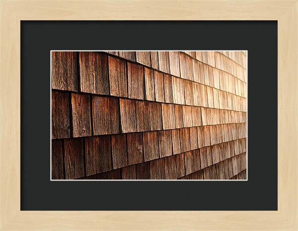 Split Cedar Shingle Wall