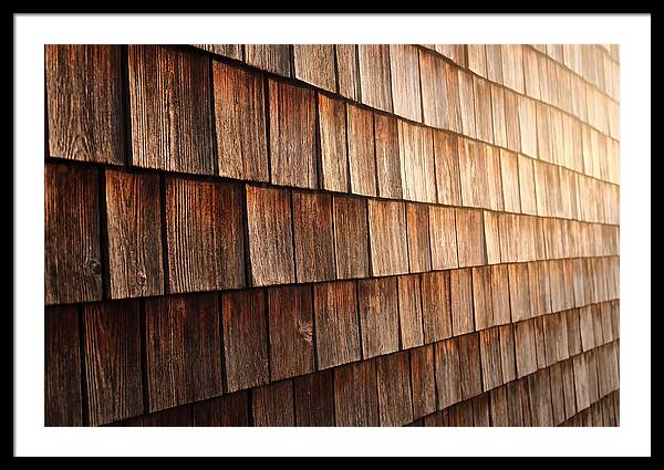 Split Cedar Shingle Wall