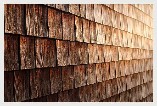 Split Cedar Shingle Wall