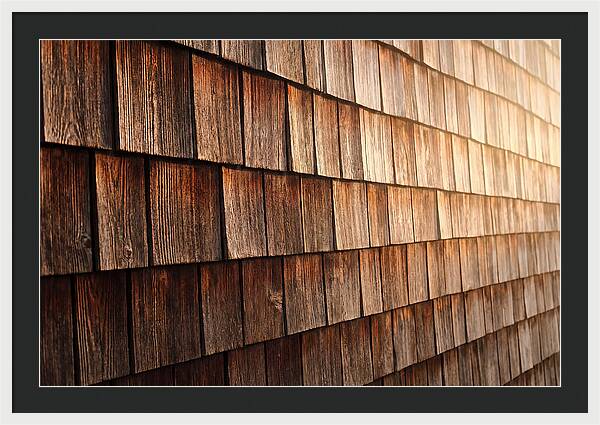 Split Cedar Shingle Wall