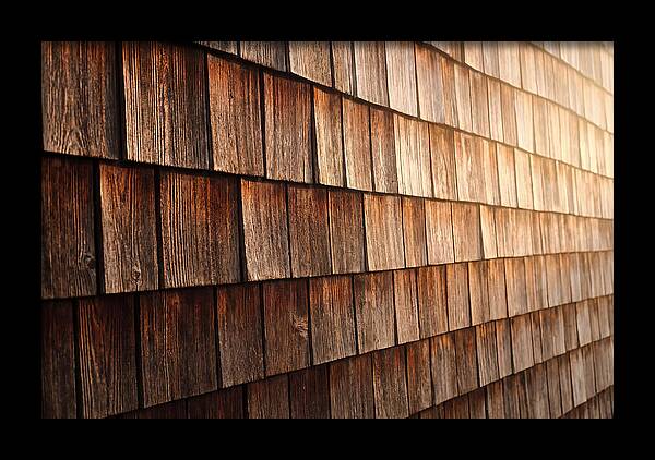 Split Cedar Shingle Wall