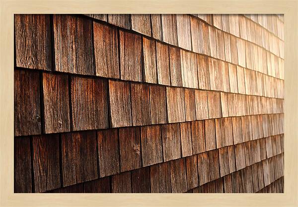 Split Cedar Shingle Wall