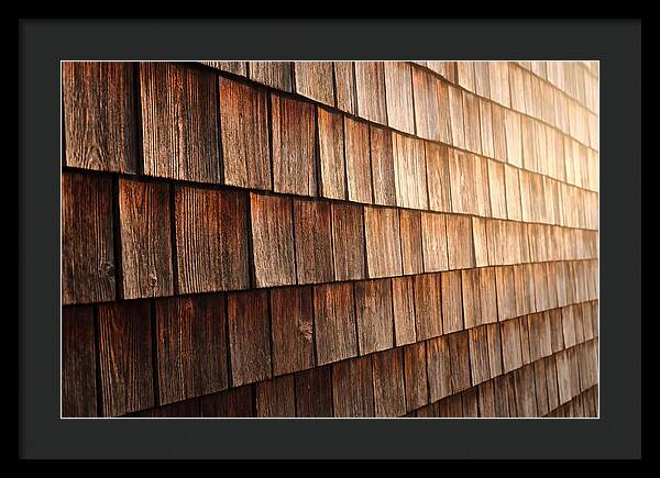 Split Cedar Shingle Wall