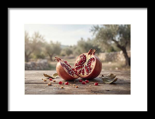 Split Open Pomegranate Delight