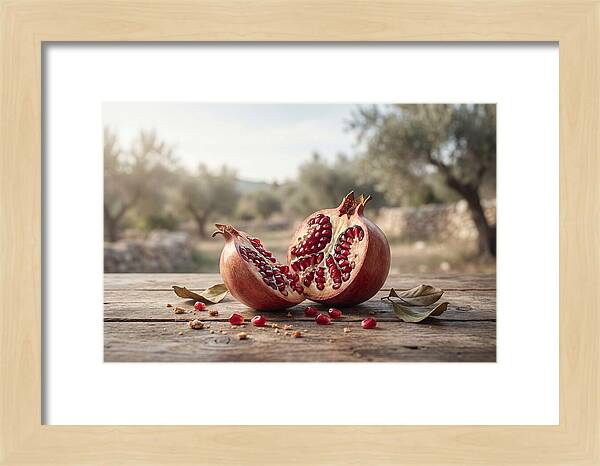 Split Open Pomegranate Delight