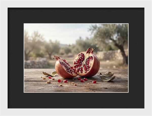 Split Open Pomegranate Delight