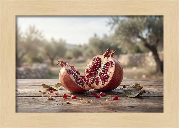 Split Open Pomegranate Delight