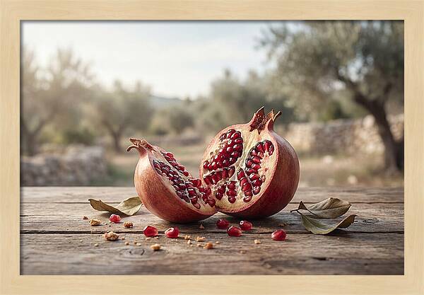 Split Open Pomegranate Delight