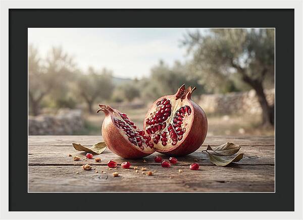 Split Open Pomegranate Delight