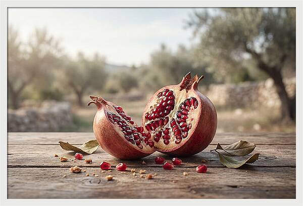 Split Open Pomegranate Delight