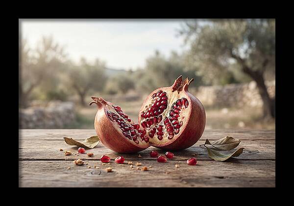 Split Open Pomegranate Delight