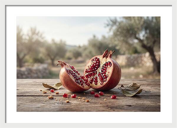 Split Open Pomegranate Delight