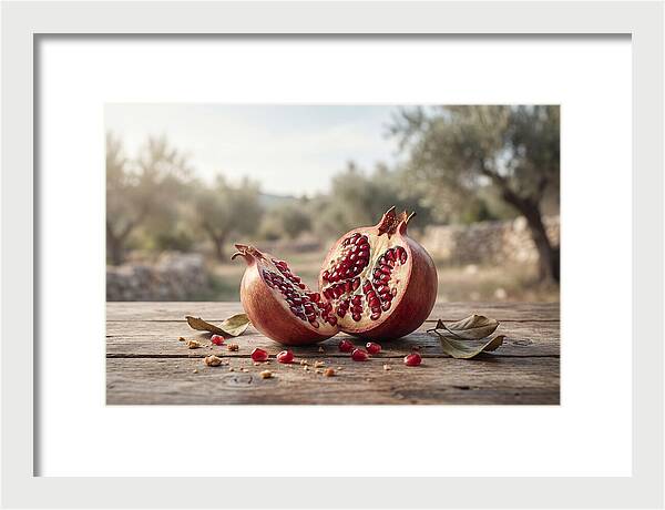 Split Open Pomegranate Delight