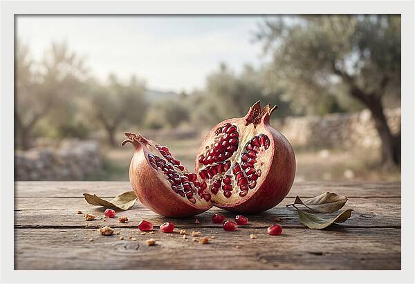 Split Open Pomegranate Delight