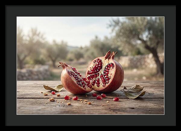 Split Open Pomegranate Delight