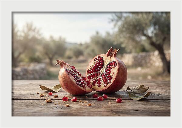 Split Open Pomegranate Delight
