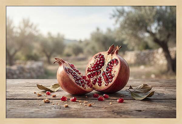 Split Open Pomegranate Delight