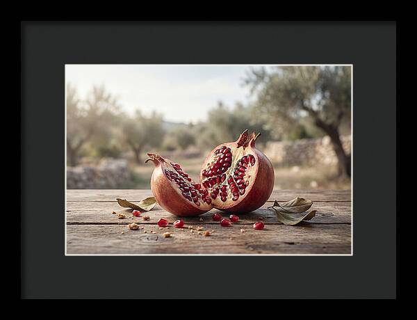 Split Open Pomegranate Delight