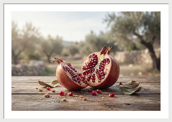 Split Open Pomegranate Delight