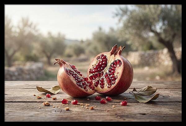 Split Open Pomegranate Delight