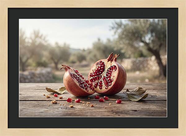 Split Open Pomegranate Delight
