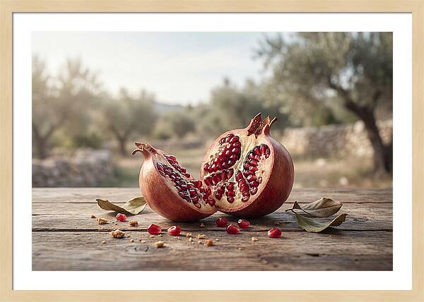 Split Open Pomegranate Delight