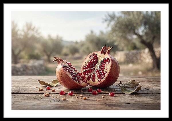 Split Open Pomegranate Delight