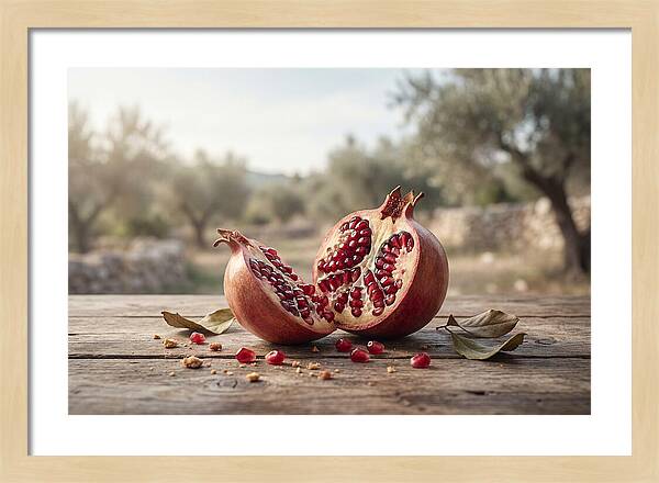 Split Open Pomegranate Delight