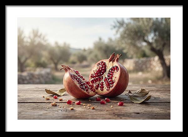 Split Open Pomegranate Delight