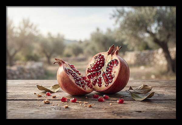 Split Open Pomegranate Delight