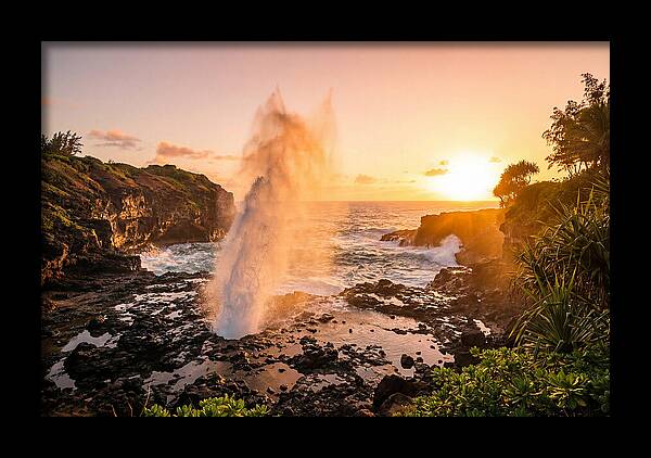 Spouting Horn Sunset Splendor