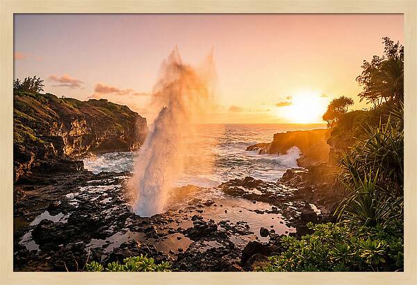 Spouting Horn Sunset Splendor